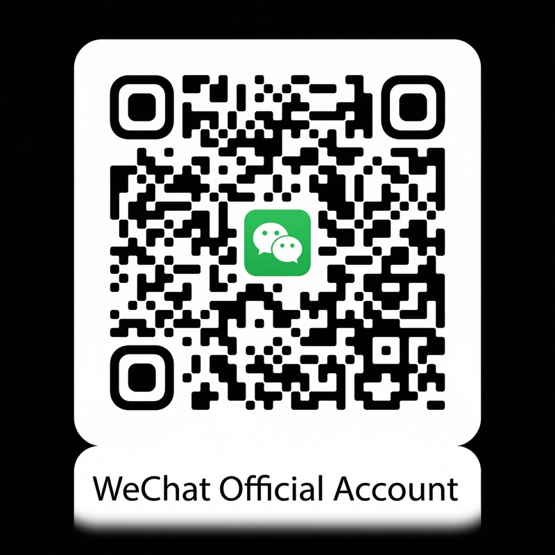 P站公众号二维码