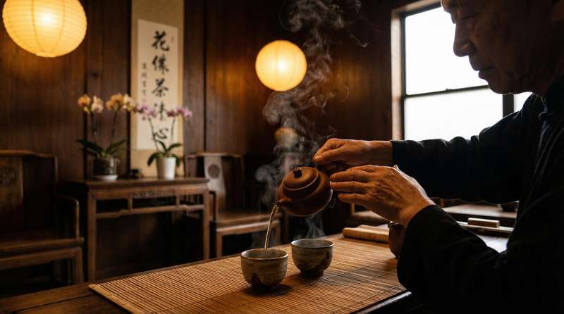 脚底按摩文化视频-茶道